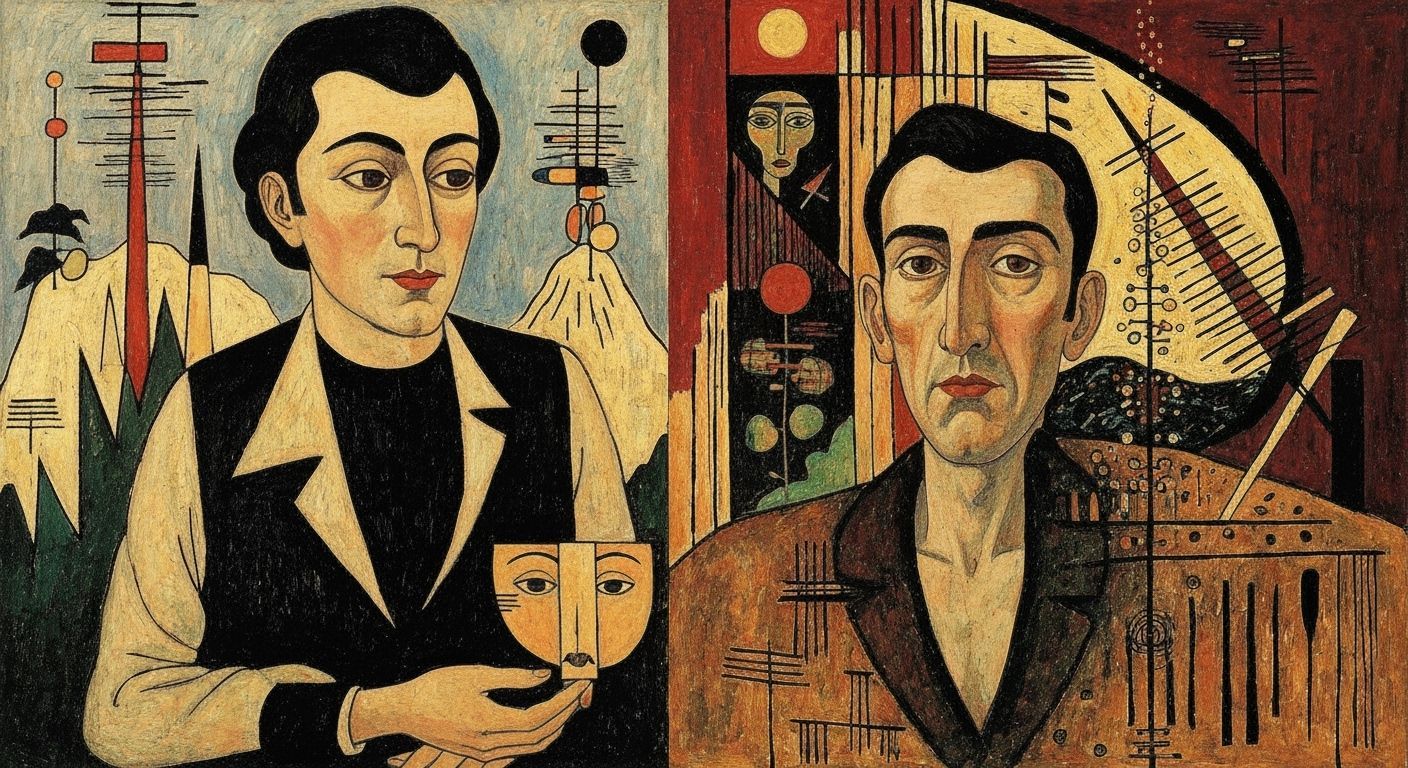 Kandinsky Inspired Abstract Art of Neuroplasticity and Synes...