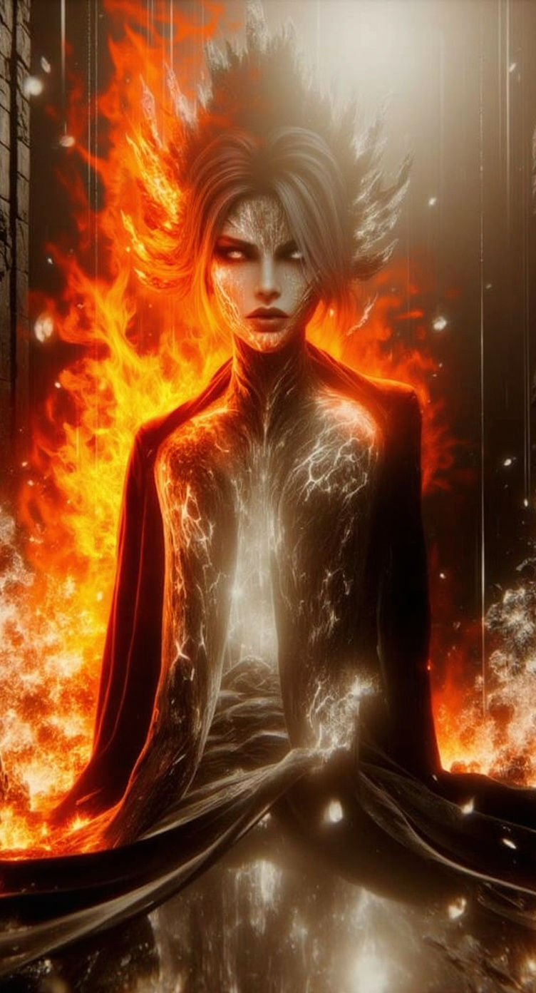 Ethereal Starfall: Blended Lights in Dreamy Image