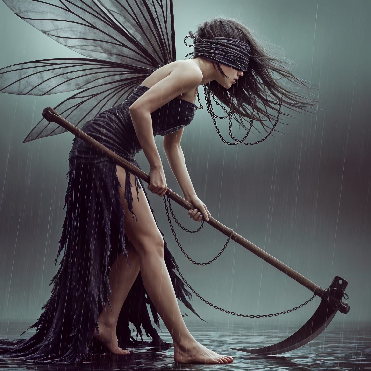 A Haunting Fairy, Bound by Her Own Thoughts