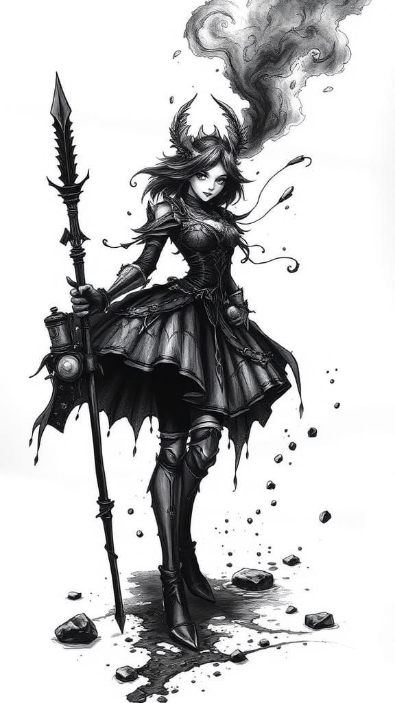 AI Image Created with Multiple LoRA Models