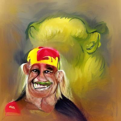 Hulk Hogan Troll Portrait