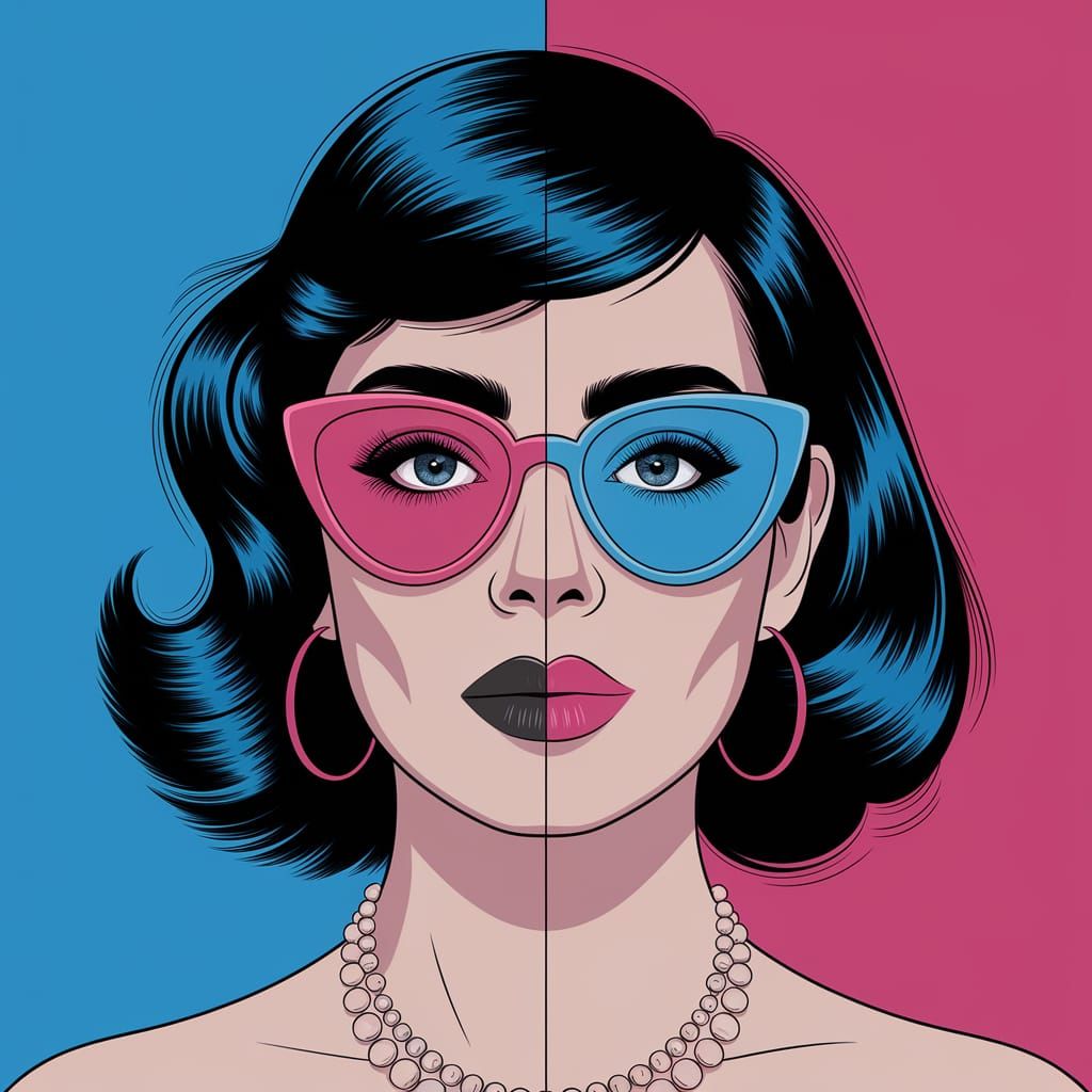 Bias Deconstruction: Ultraminimal Concept Art in Retro Style