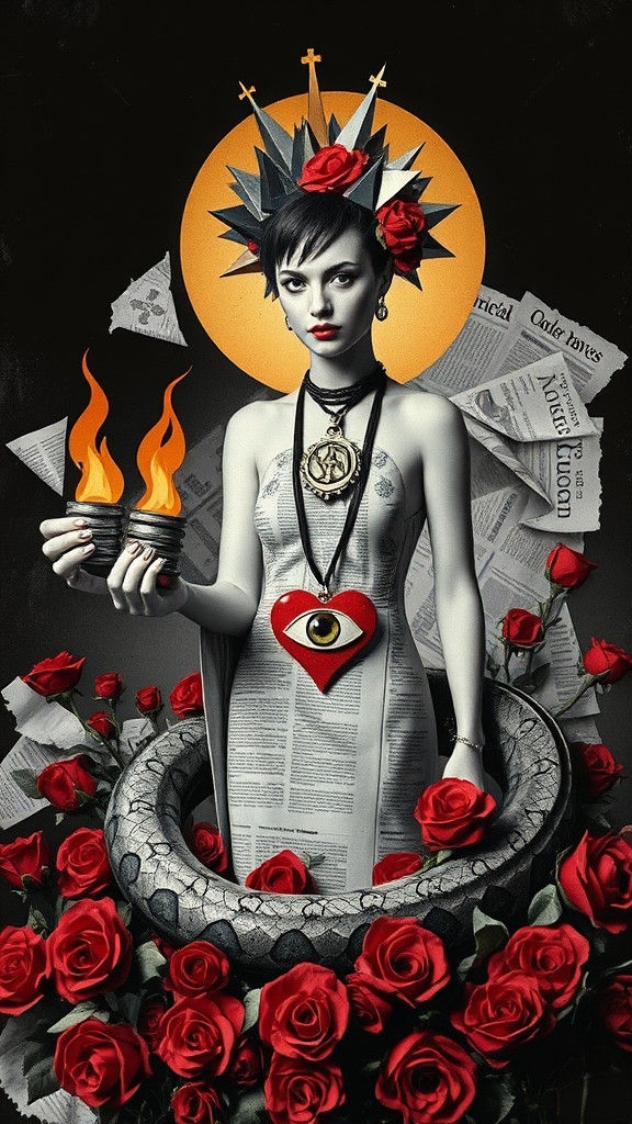 Our Lady of Social Justice: Punk Rock Photogram