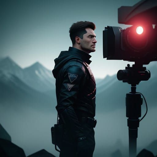 Surreal Cinematic Countdown to 2025 in Atmospheric Film Styl...