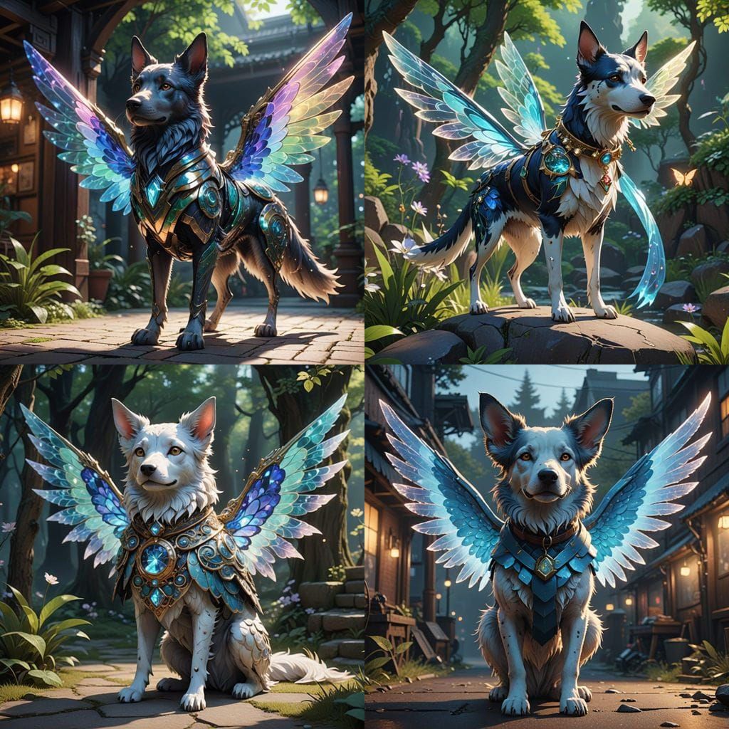 Ethereal Fairy Hound Concept Art