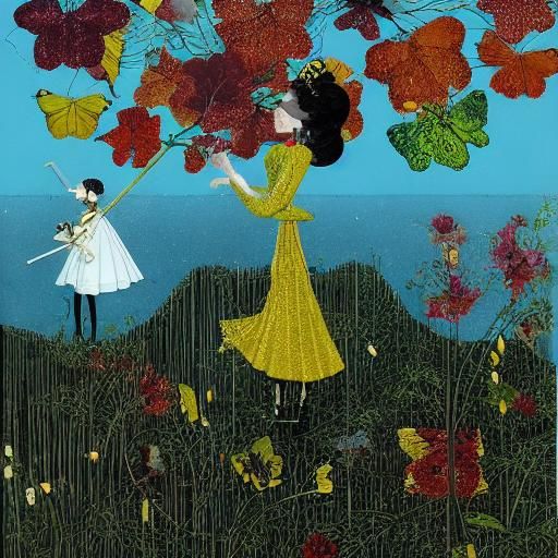 Surreal Pop Art Dreamscape