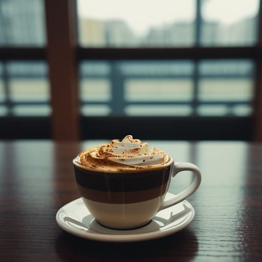 Vibrant Autumn Coffee Sensation