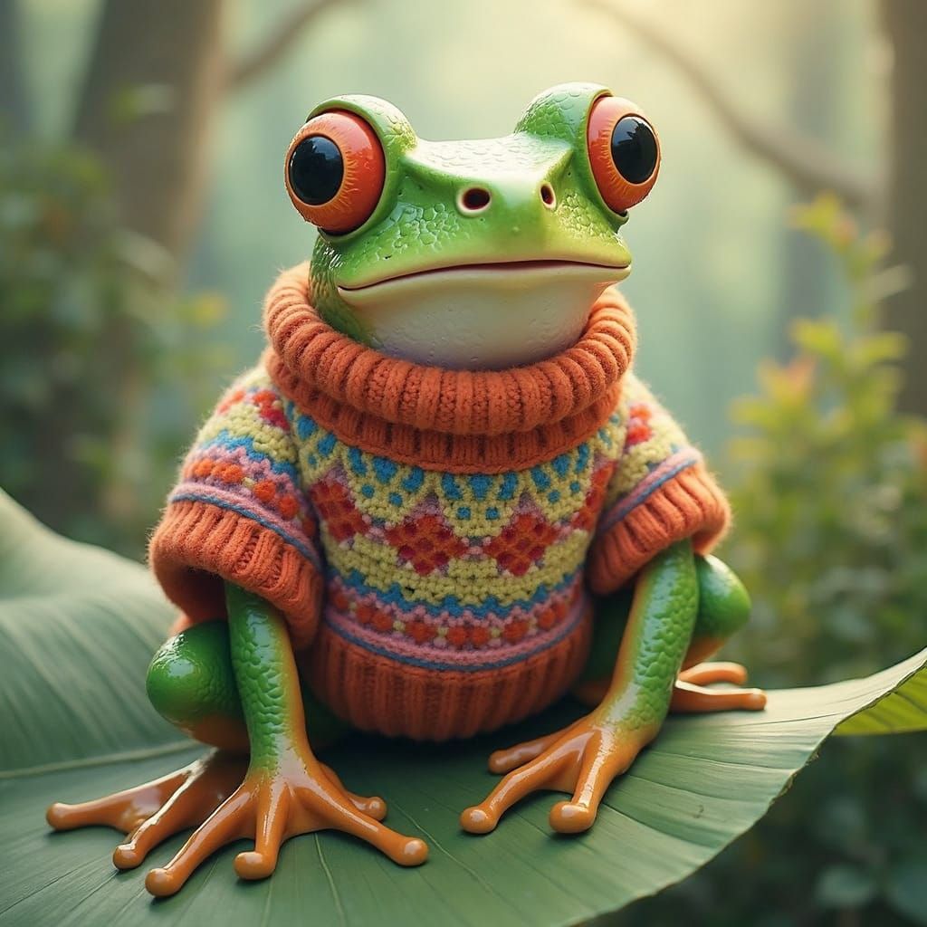 Serene Garden Contemplation in Soft Focus