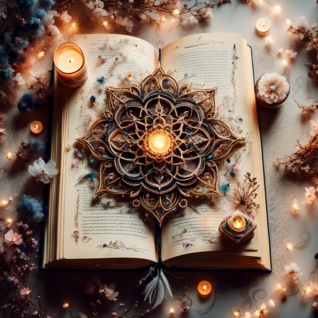 Ethereal Magic: Symbolic Sentences in the Book of Life