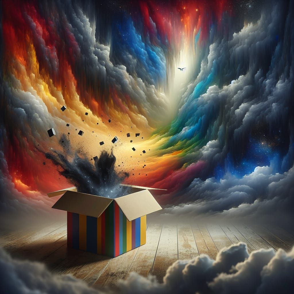 Surreal Concept Art: Damage and Loss in Fine Art Style