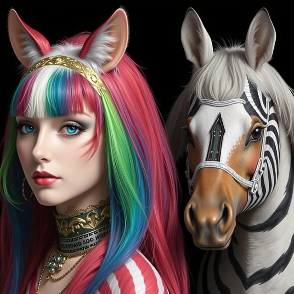 Vibrant Fractal Mandala in Digital Kaleidoscope Art