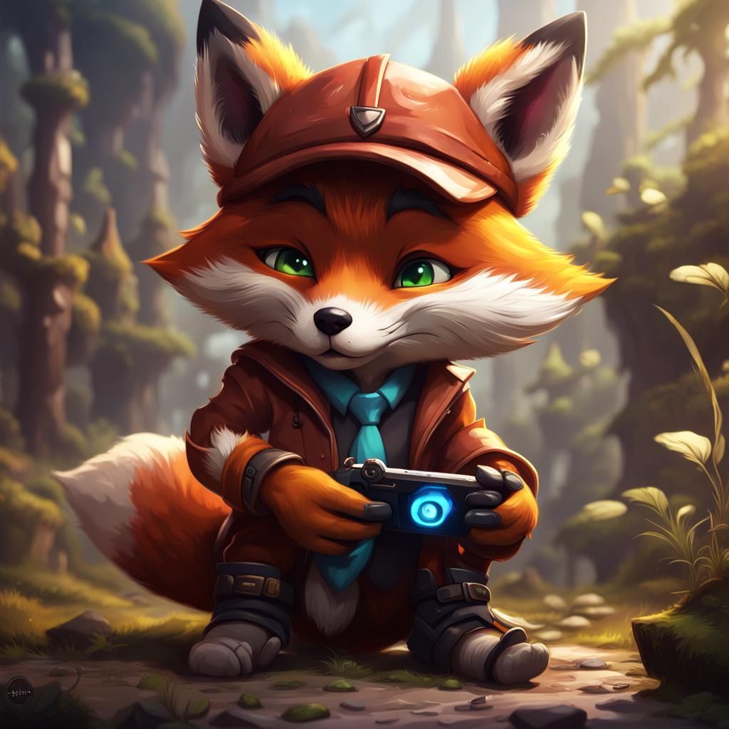 Fox Cub Gaming: League of Legends Art