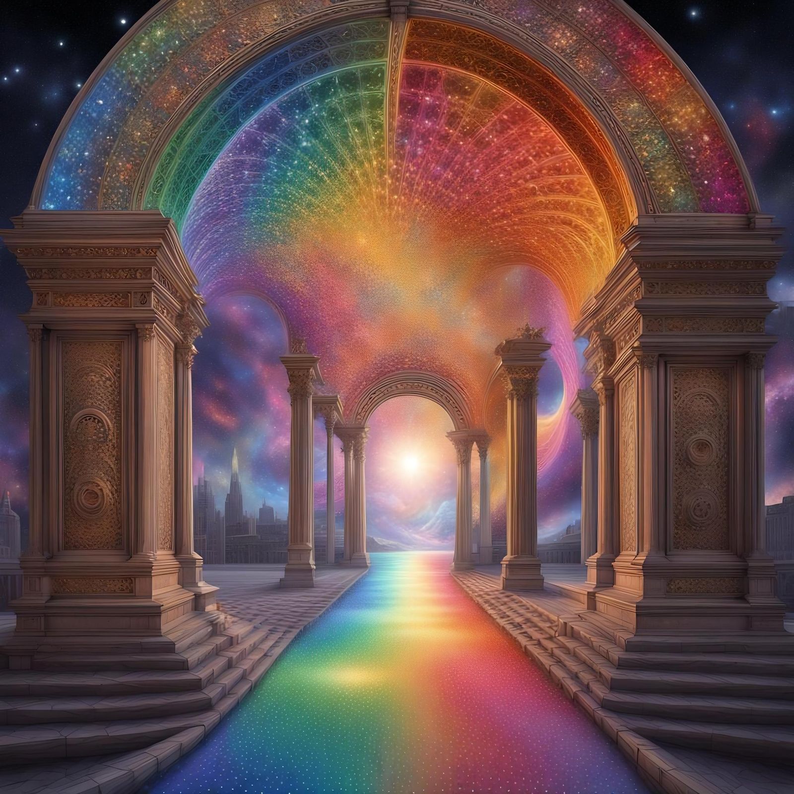 dreamlike optical illusion