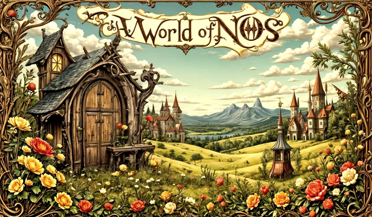 The World Of Nos in Storybook Style