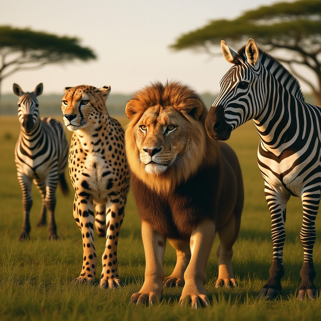 African Animal Heroes Training in Paradise