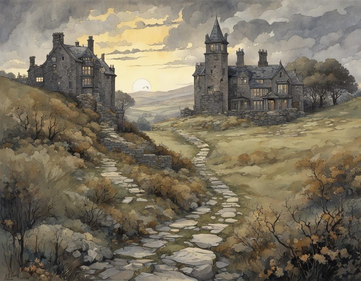 Misty Decadence on Yorkshire Moors