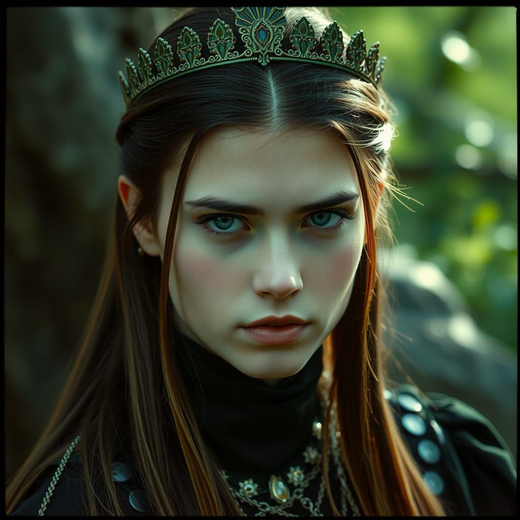 Beautiful Young Queen: Heir to the Kingdom of Nature