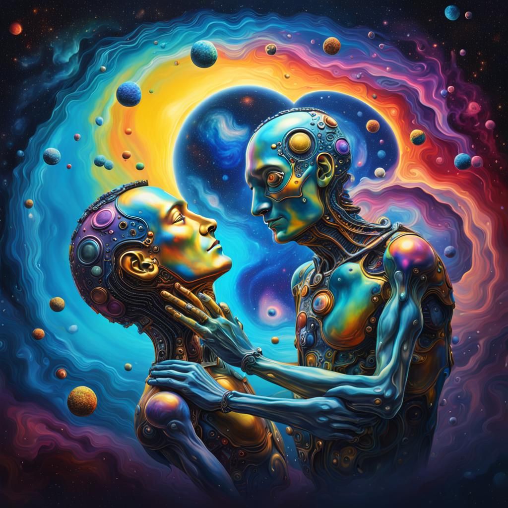 Psychedelic Android and Guru Share Intelligence