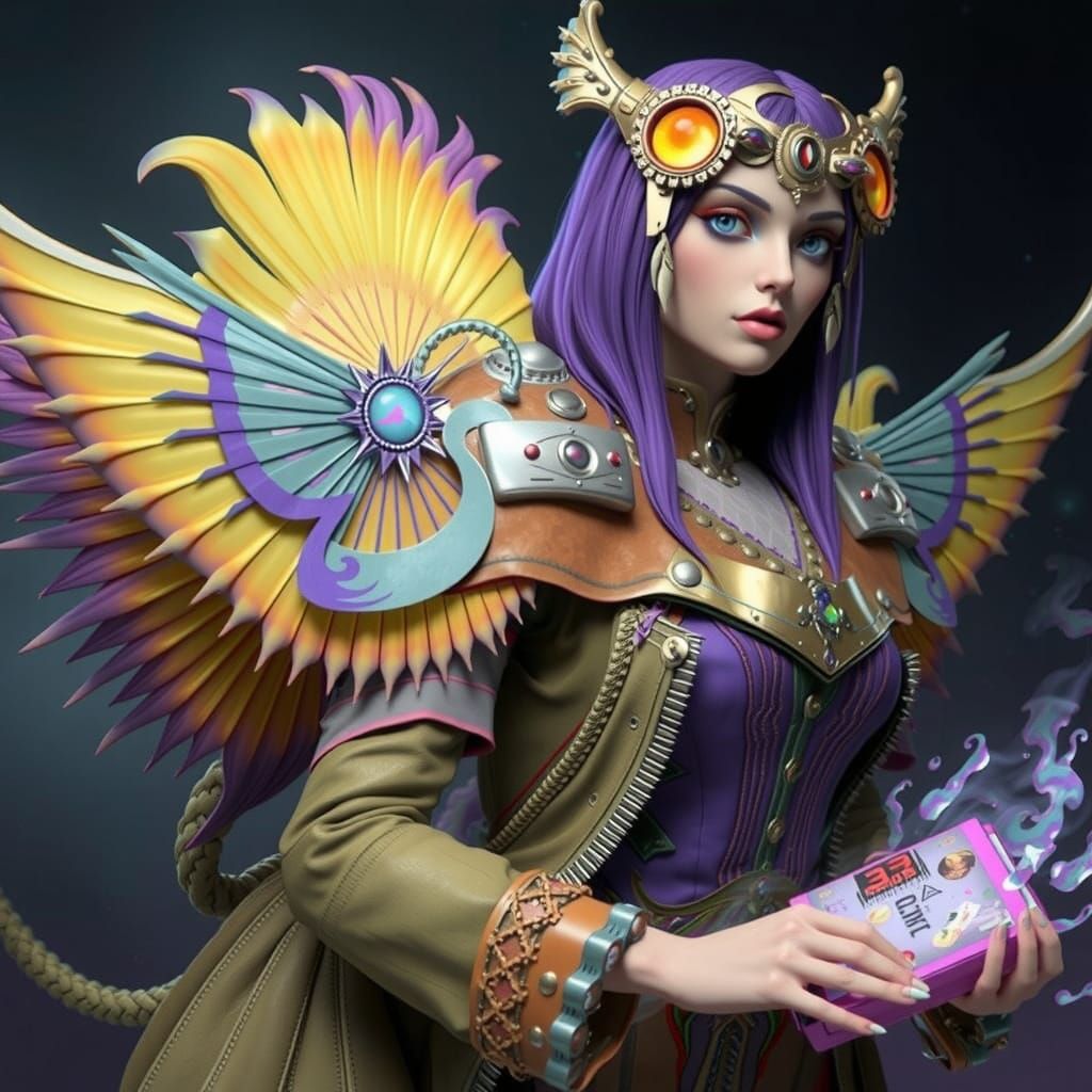 Surreal 70s Sitcom with Bizarre Creature in Technicolor