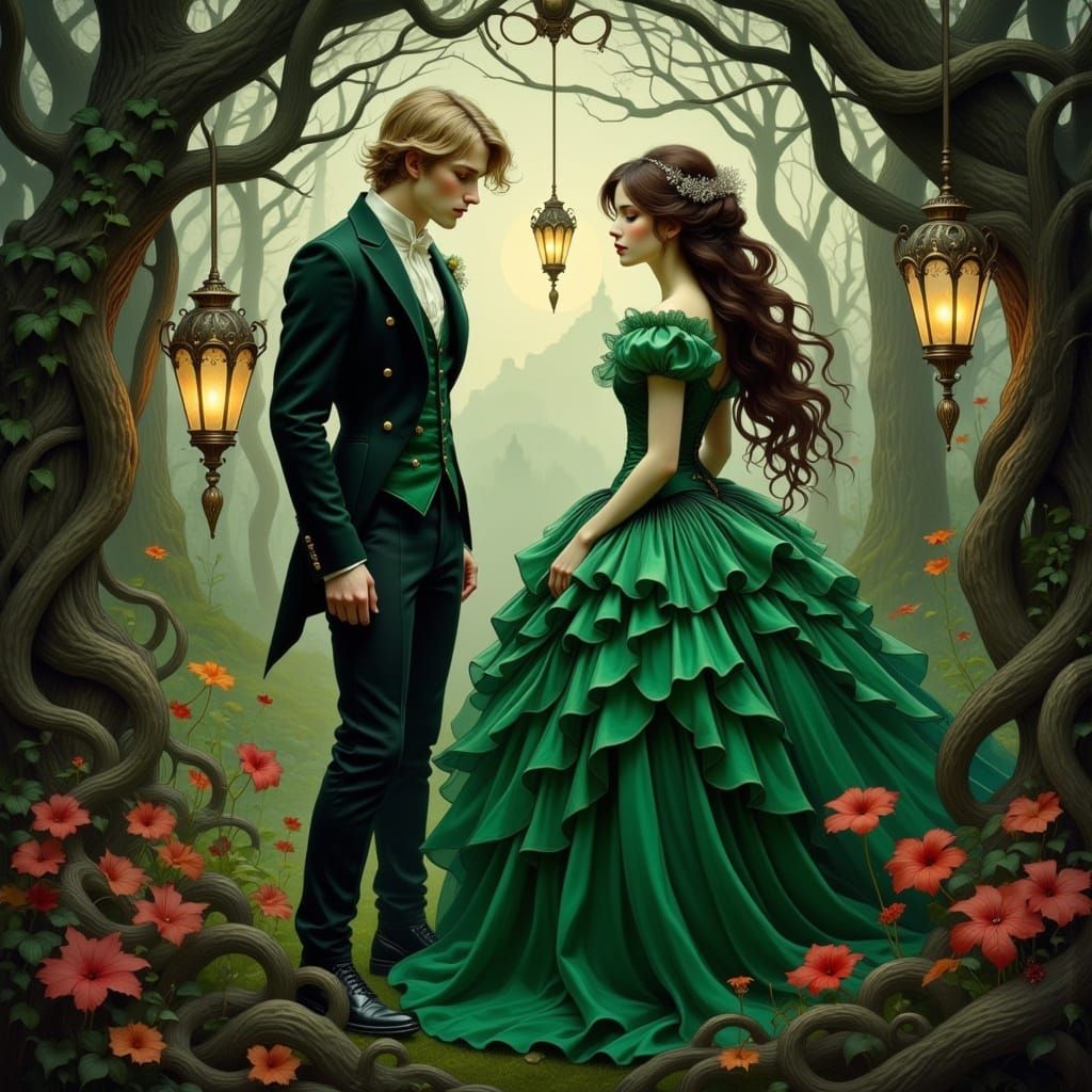 Ethereal Whispers in Twilight Veil