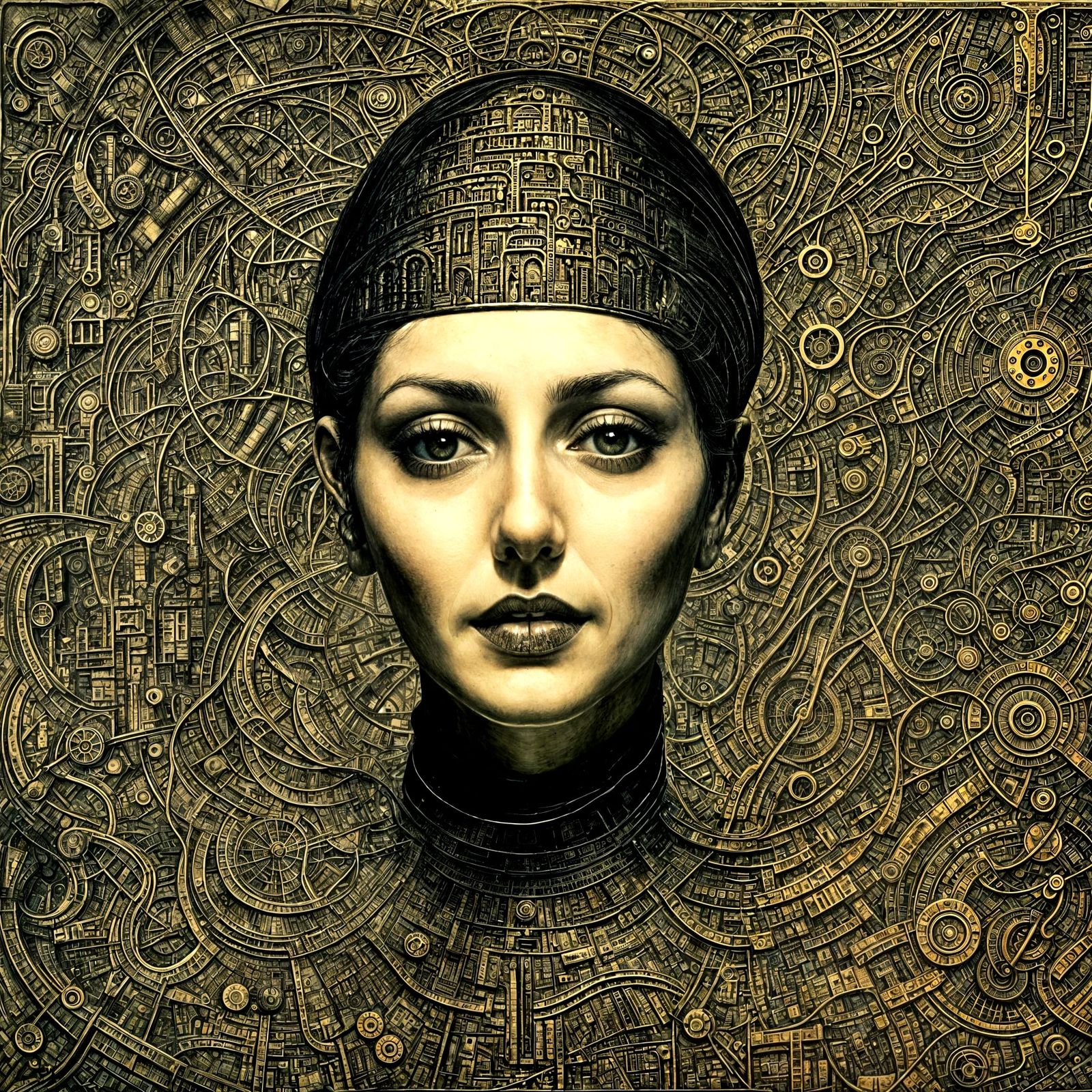 Trickster Spirit in Industrial Labyrinth