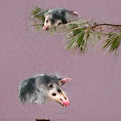 Clear Image of a Possum