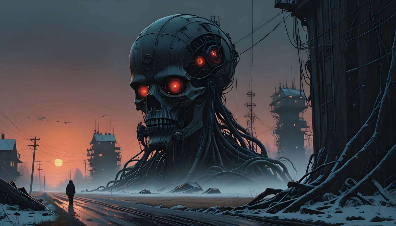 Spectral Goddess with Piercing Crimson Eyes Dominates Dark, ...