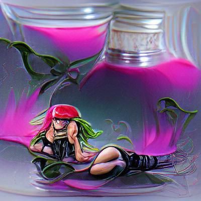 Vial of Glowing Green Poison