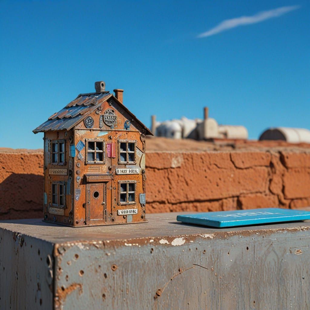 Industrial Chic Assemblage Art Sculpture