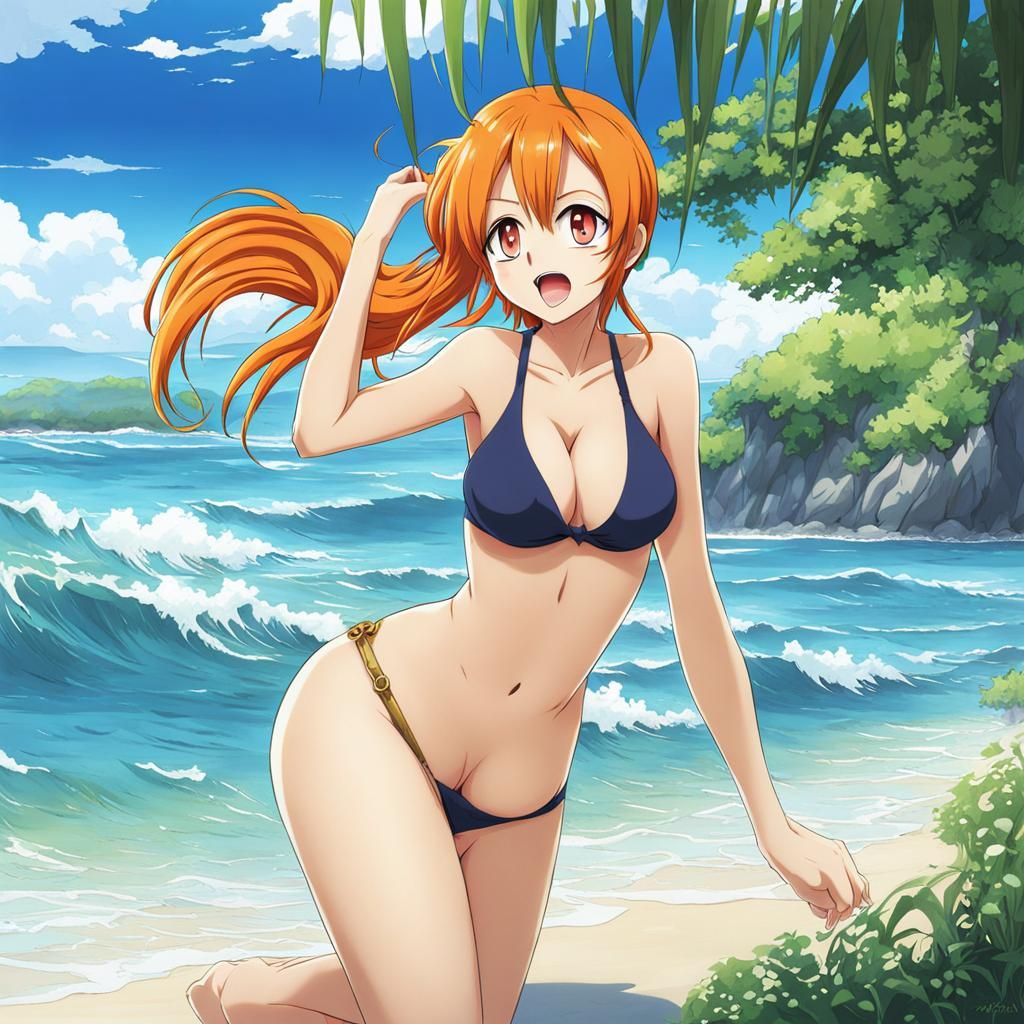 Anime Style Female Character Illustration