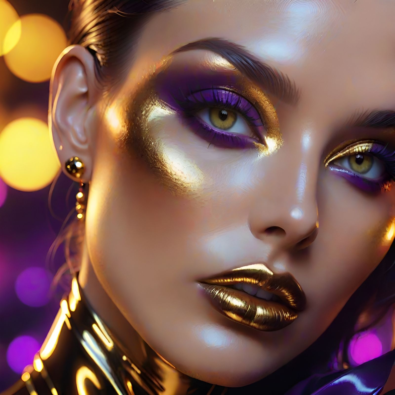 Purple Goddess of Luxury and Seduction