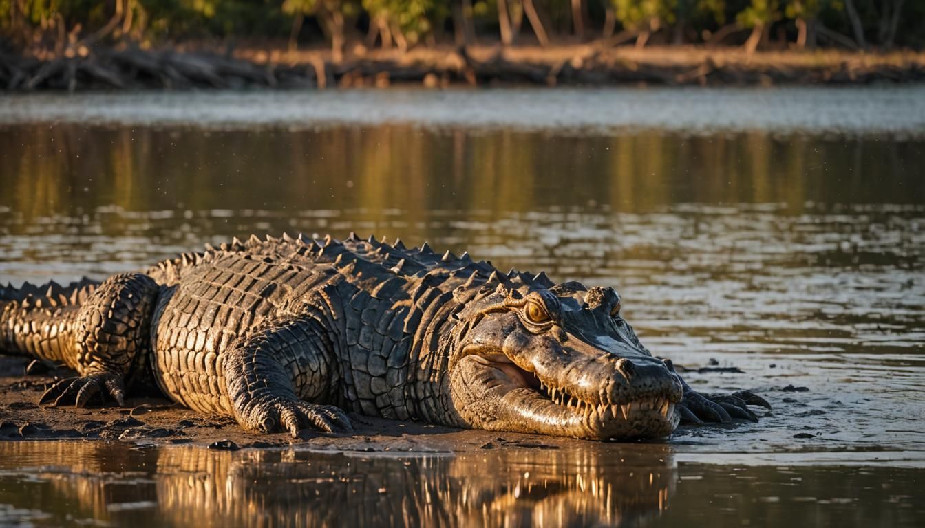 Ancient Behemoth: The Saltwater Crocodile’s Domain