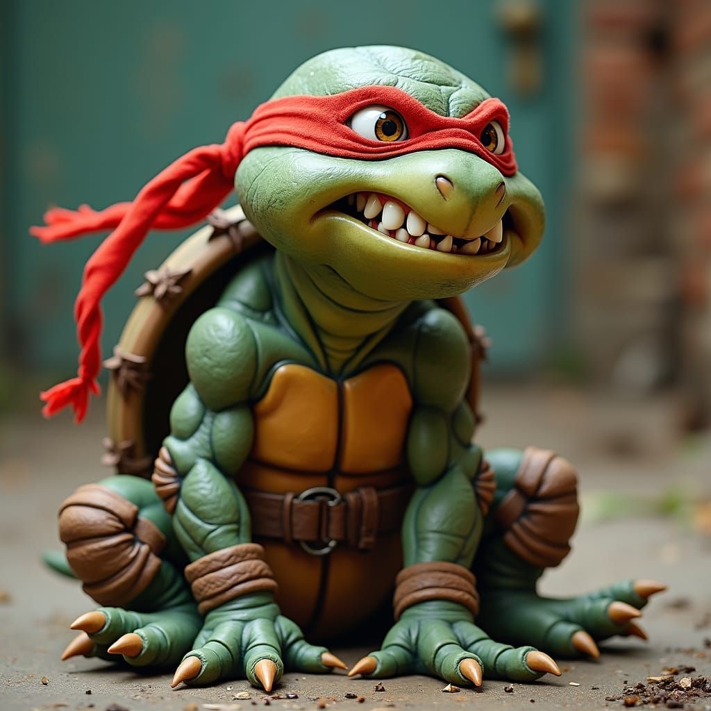 Samurai Ninja Turtle Oompa Loompa Puppy