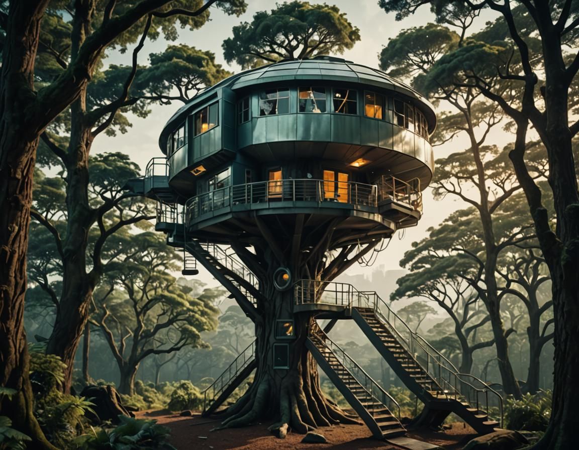 A "Grand Designs" Treehouse