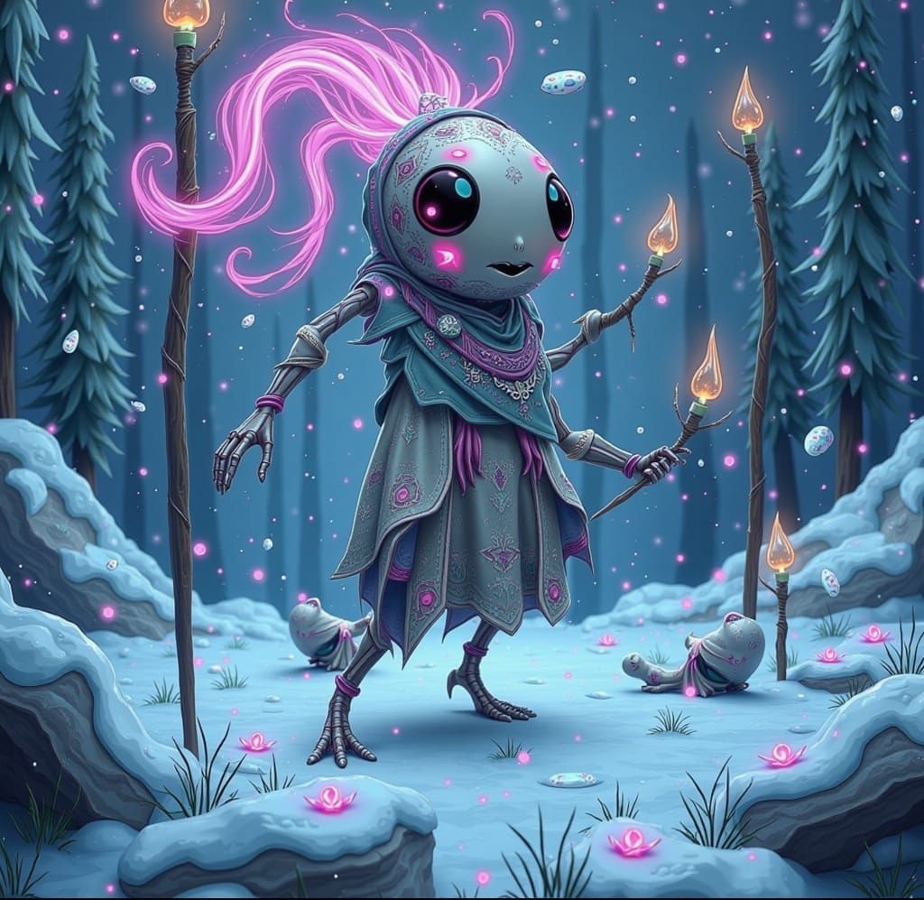 Ahkiyyini: Alaskan Skeleton Spirit in Inuit Folklore