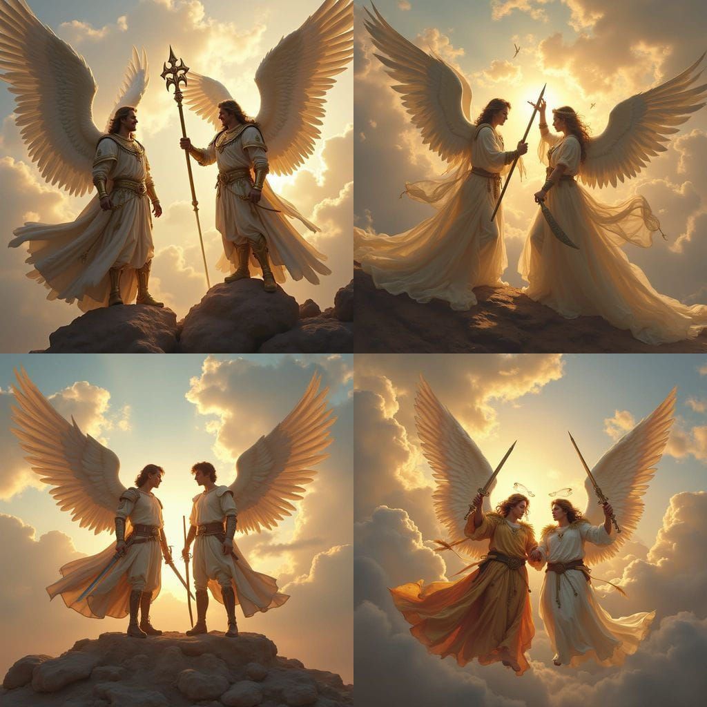 Angelic Warriors of the Heavens