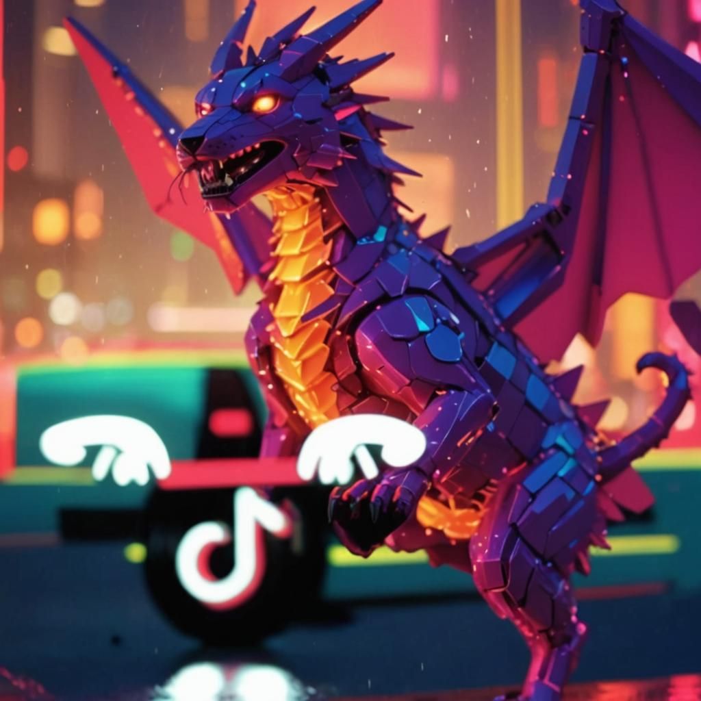 Vibrant Neon Art Inspired by Tokyo Cityscapes