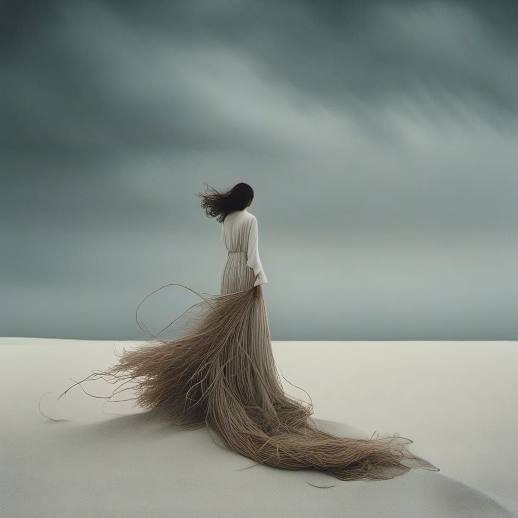 Captivating Photographic Portrait in Dreamlike Soft Light