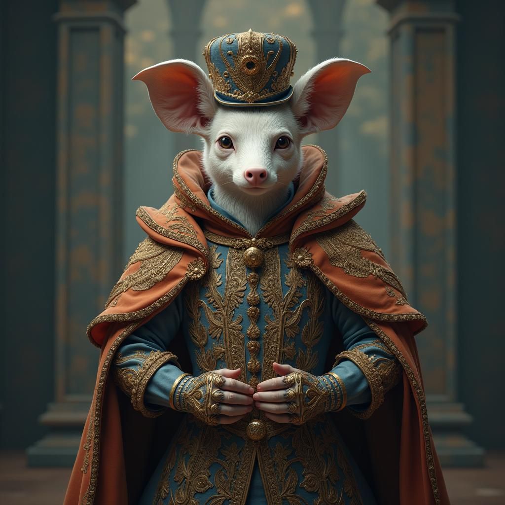 MinPin in Renaissance Garb: Matte Painting