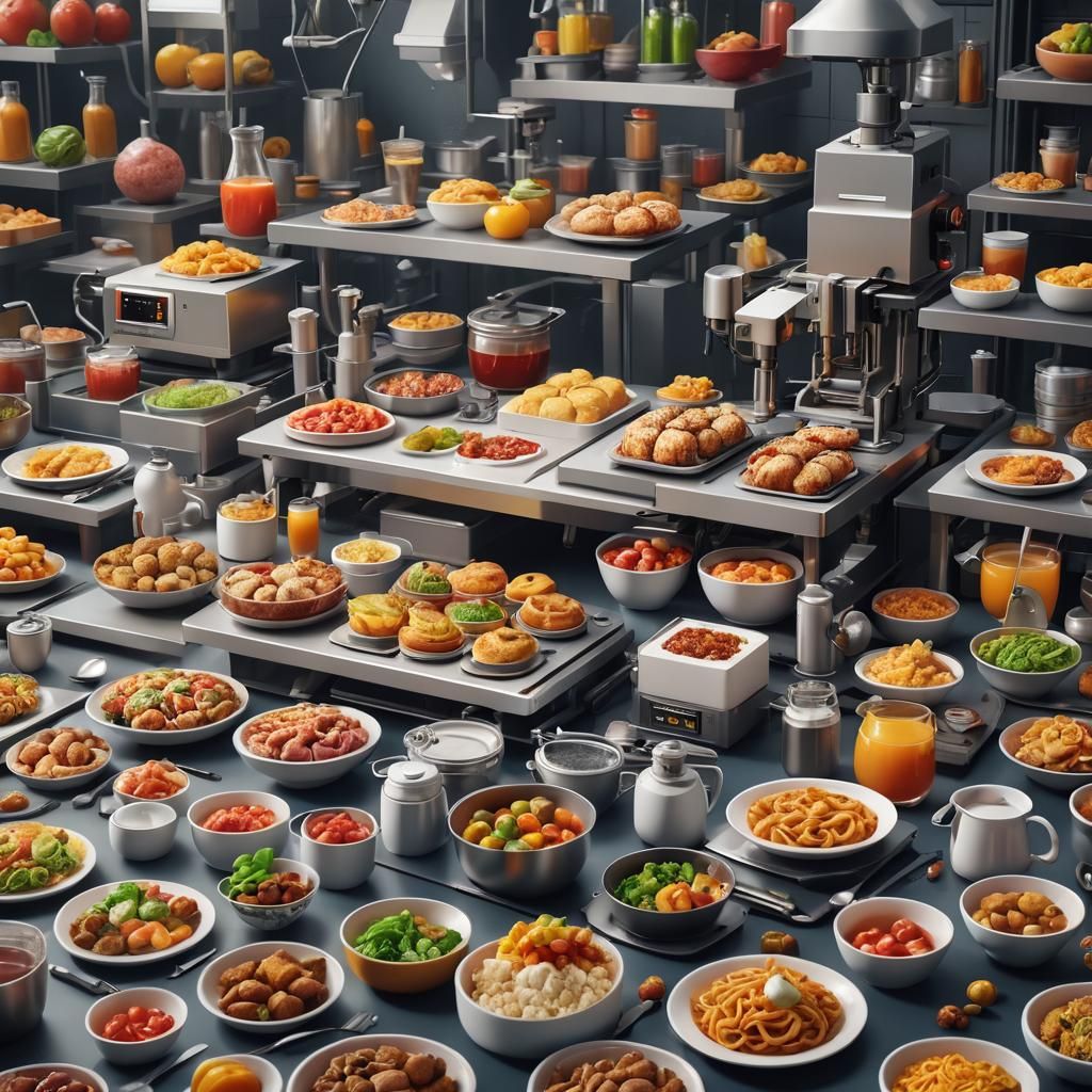 3D-printed Food 2050