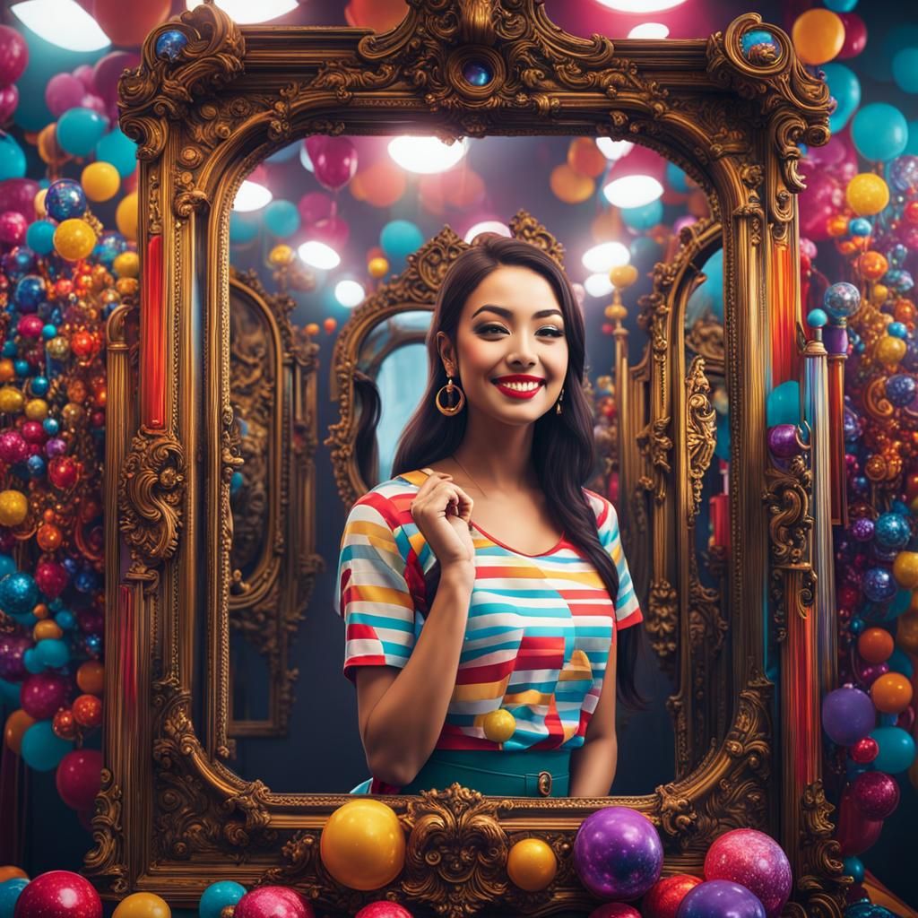 Hide every trace of sadness