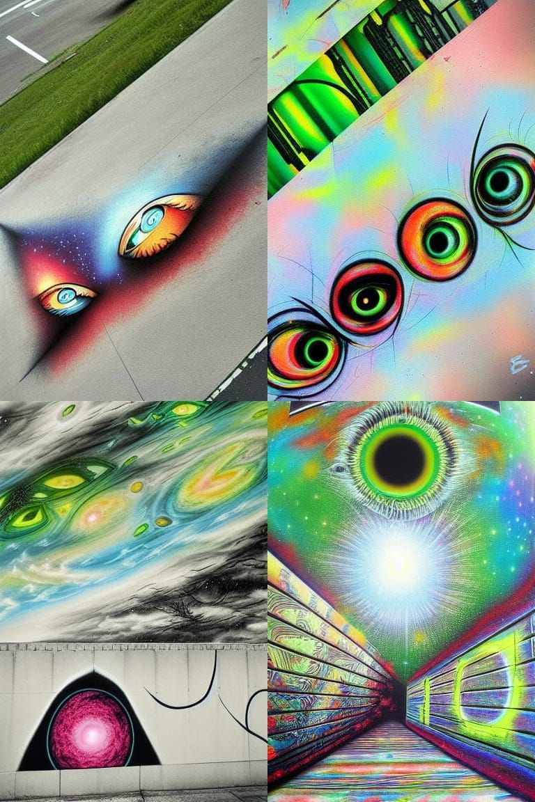 Eyes of the Universe: Dreamcore Street Art