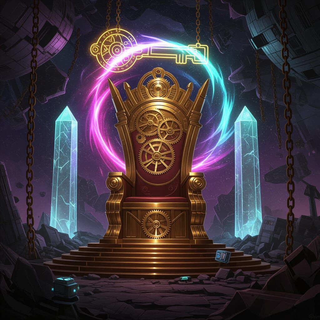 Clockwork Sultan's Throne in Cosmic Junkyard