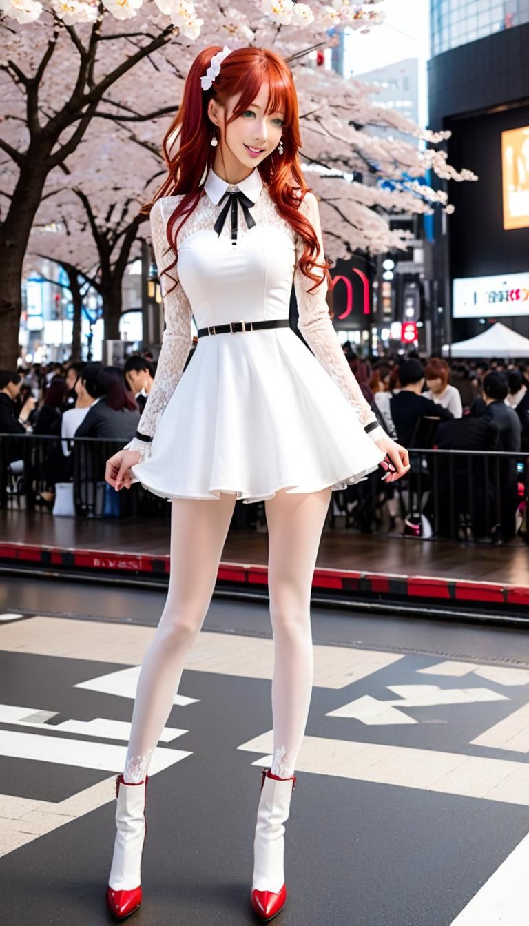 Beautiful Woman at Shochu & Music Fest in Shibuya