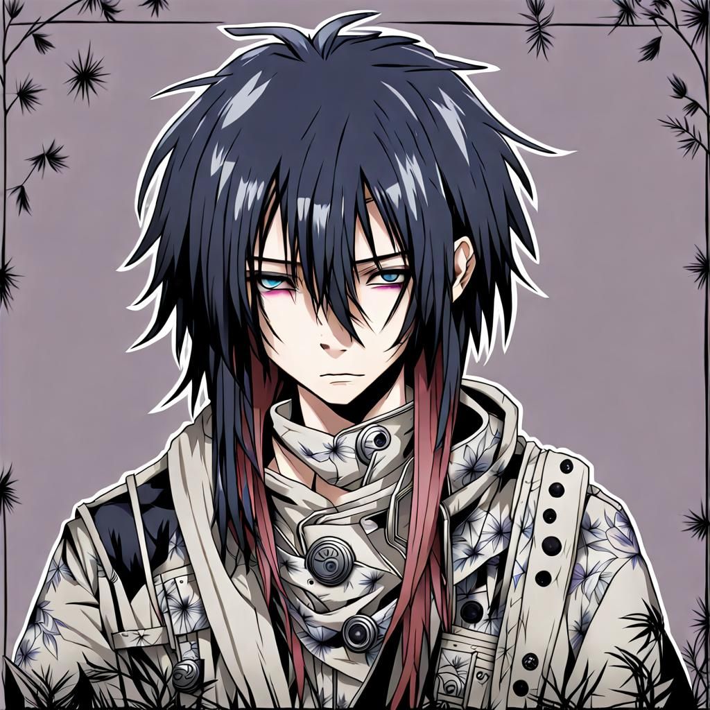 Anime Bishonen: Emo Angel of Depression