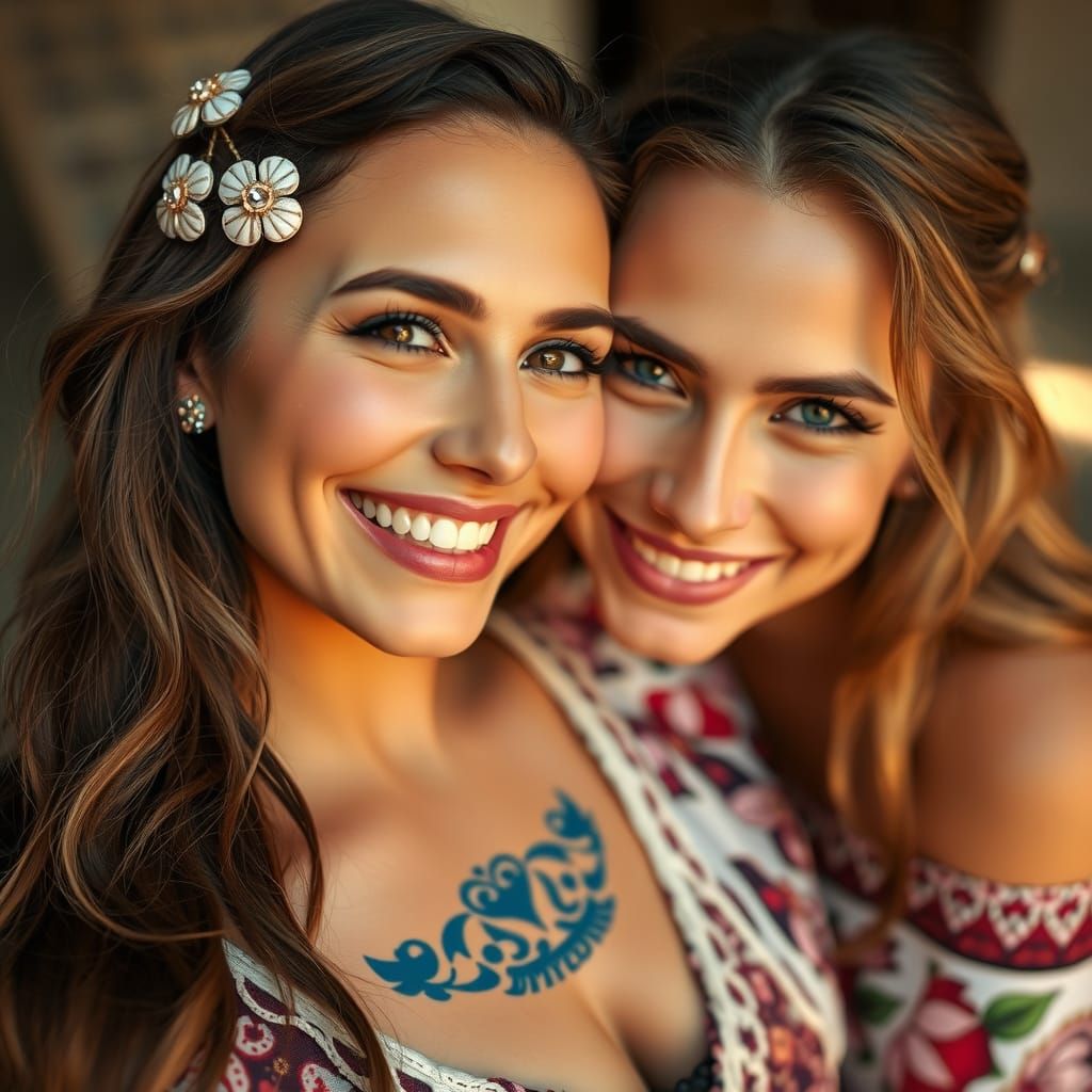 Radiant Smile with Sparkling Eyes: Professional Photography