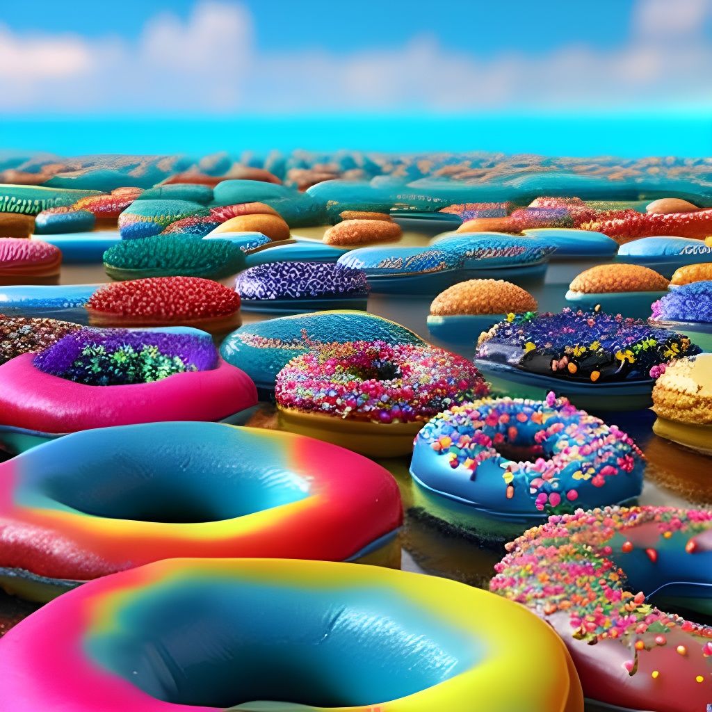 Donut Ocean: A Hyperdetailed Fantasy in 3D