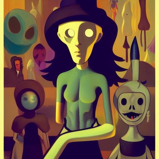 Sir Rattleballs Portrait in Pop Art Style