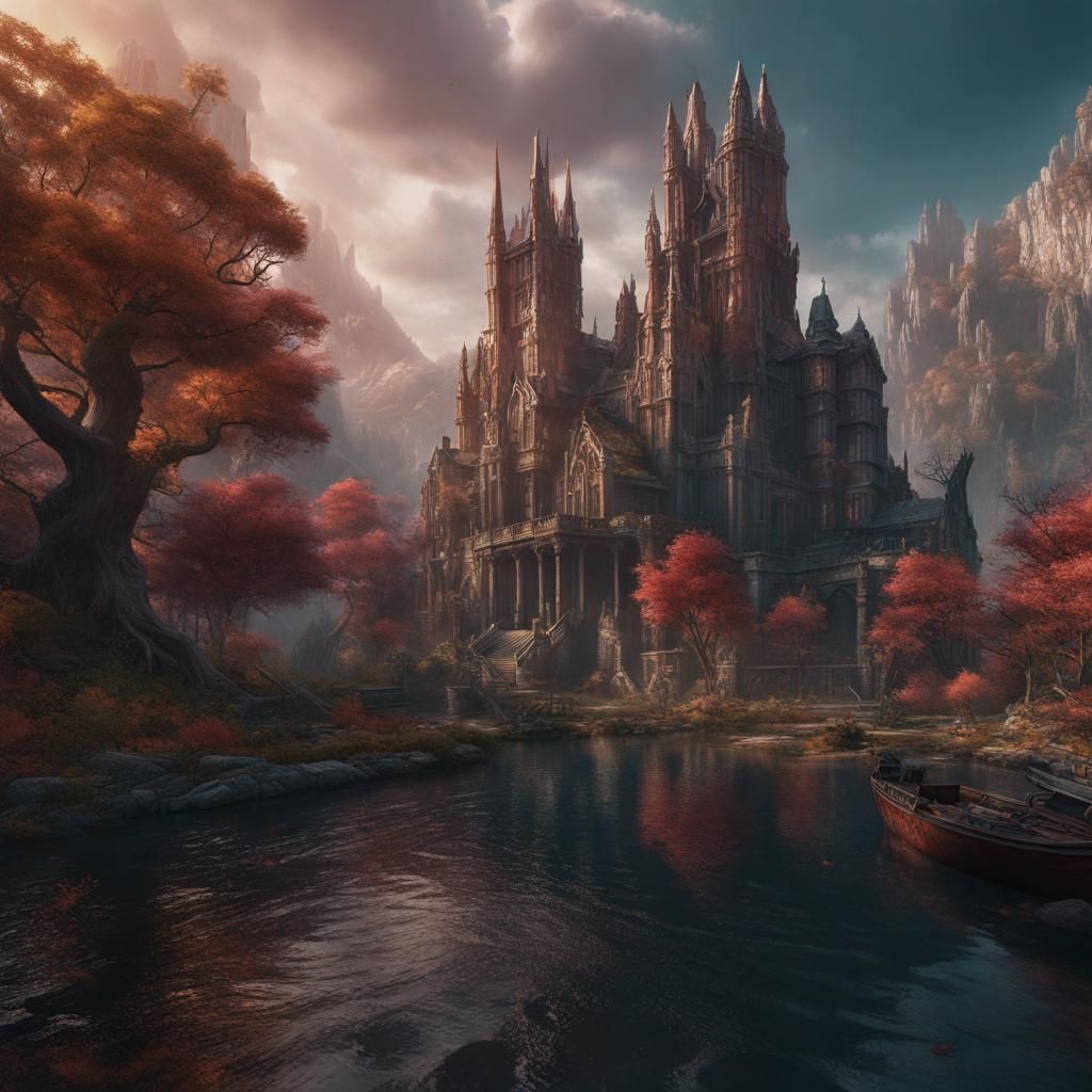 Detailed Matte Painting of a Man in Unreal Engine