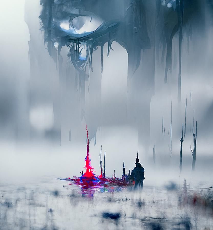 Dark Heart Pixel Art in Film Noir Style